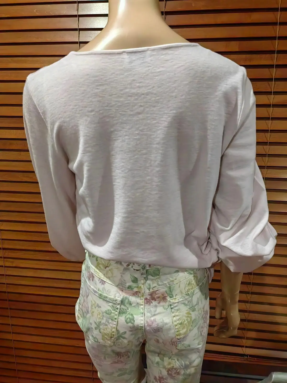 Witchery Light Pink Long Sleeve Top