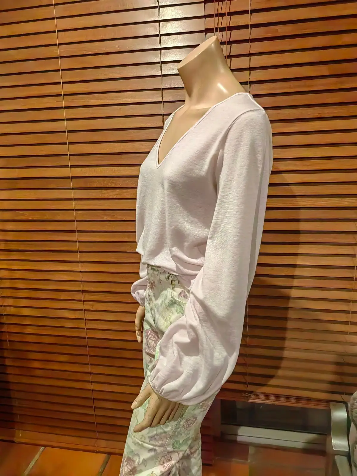 Witchery Light Pink Long Sleeve Top