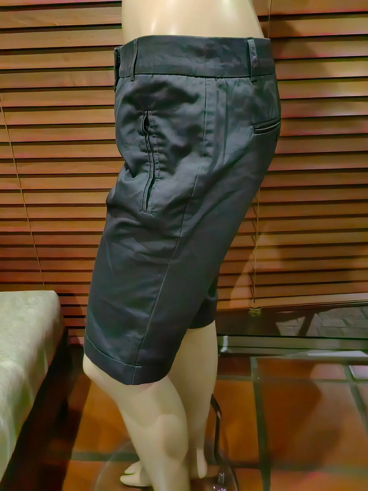 Poetry Black Shorts Size 8