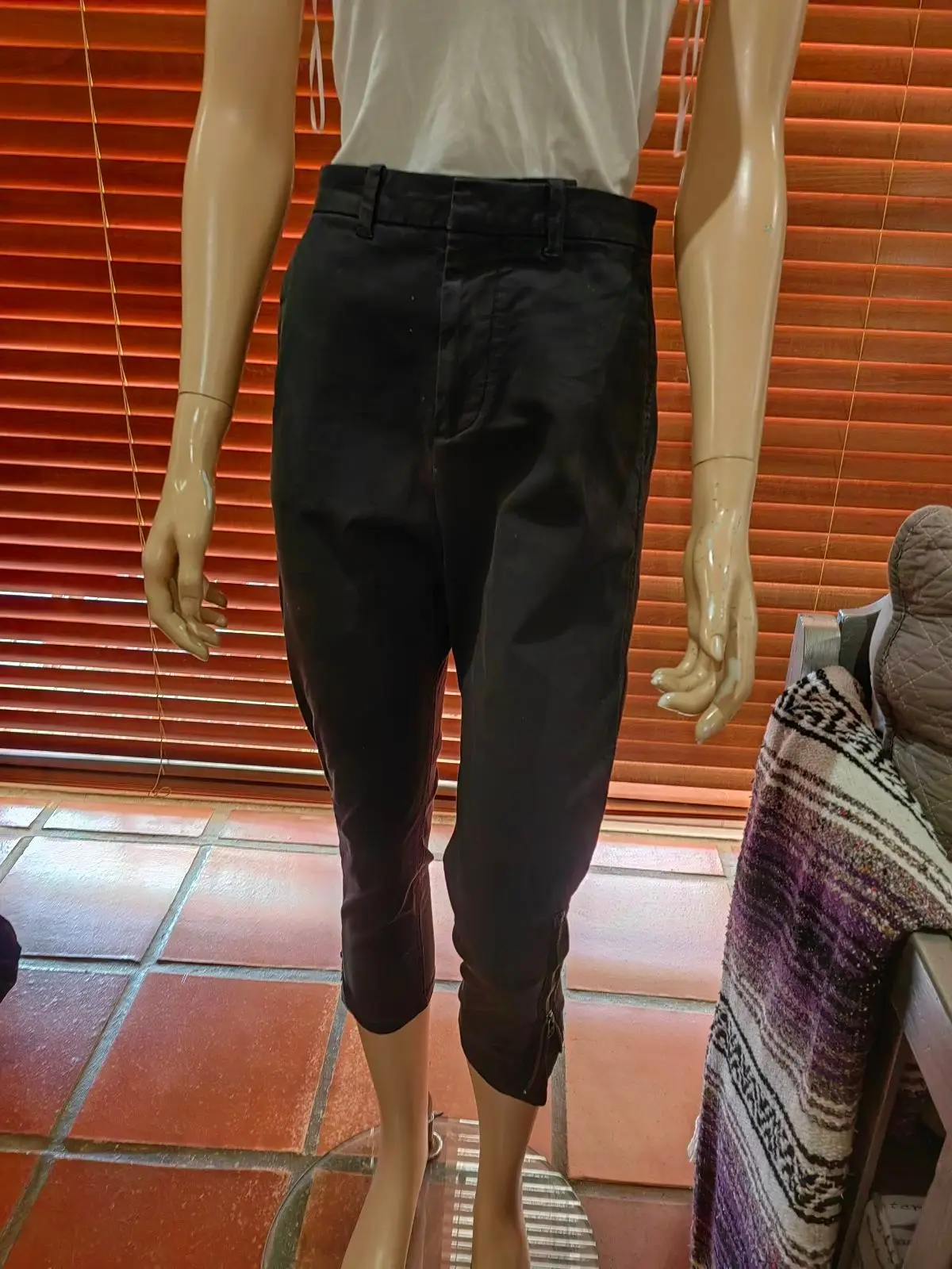 Country Road Country Road Black Cropped Pants