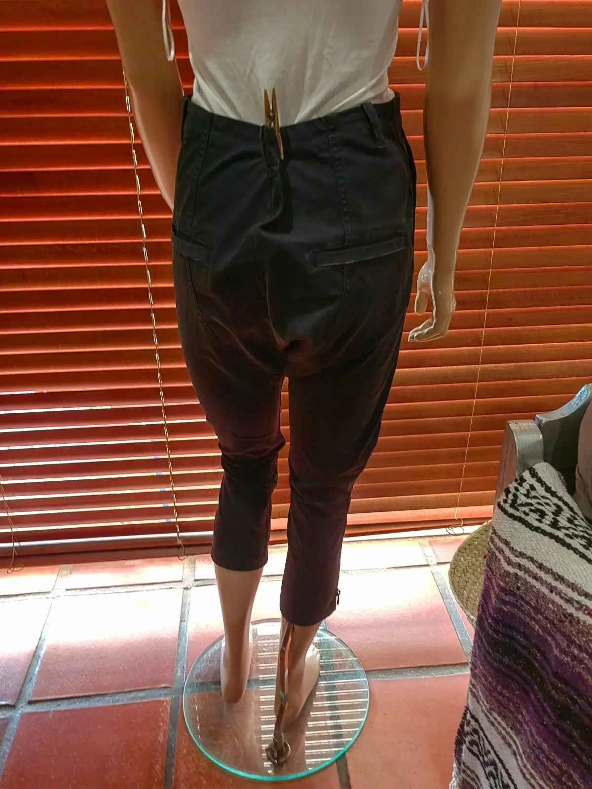 Country Road Black Cropped Pants