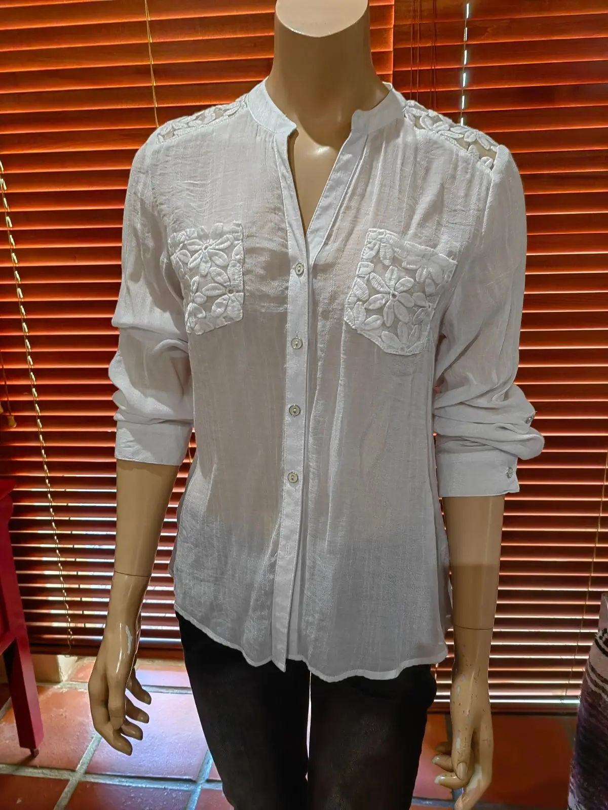 Truworths Truworths White Button-Up Shirt
