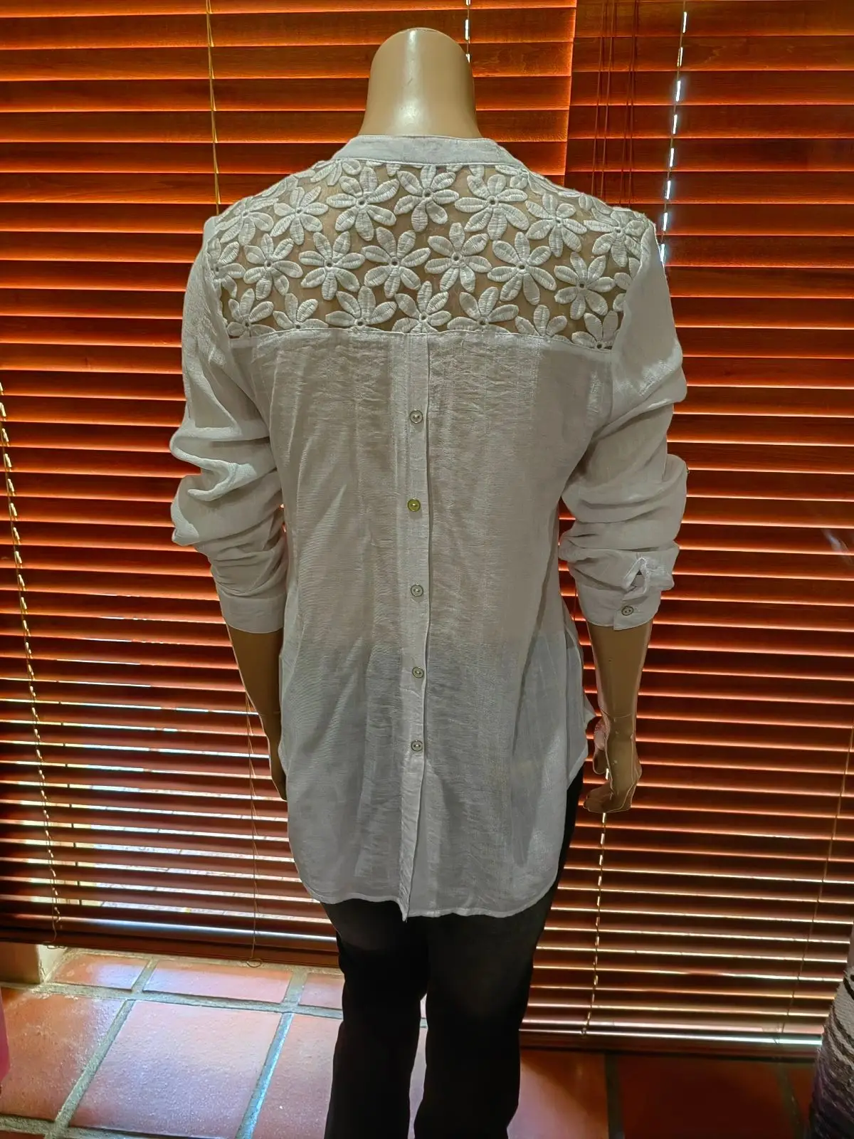 Truworths White Button-Up Shirt
