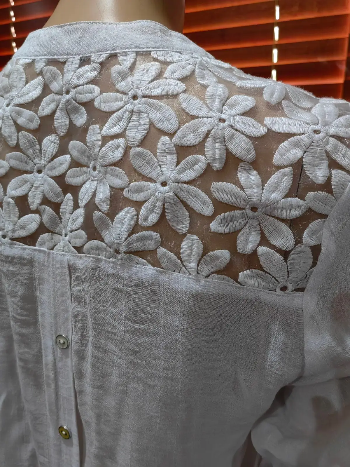 Truworths White Button-Up Shirt