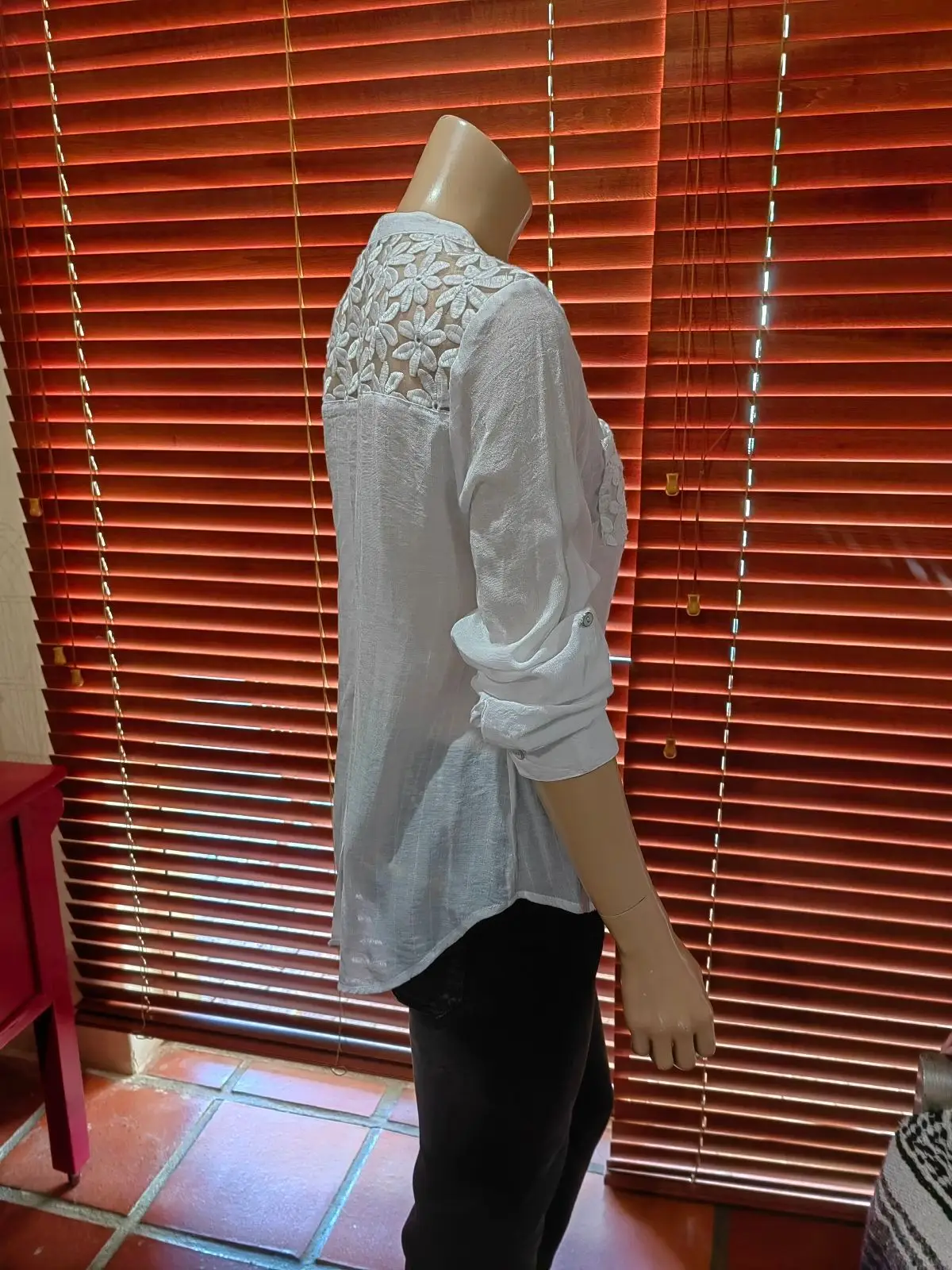 Truworths White Button-Up Shirt