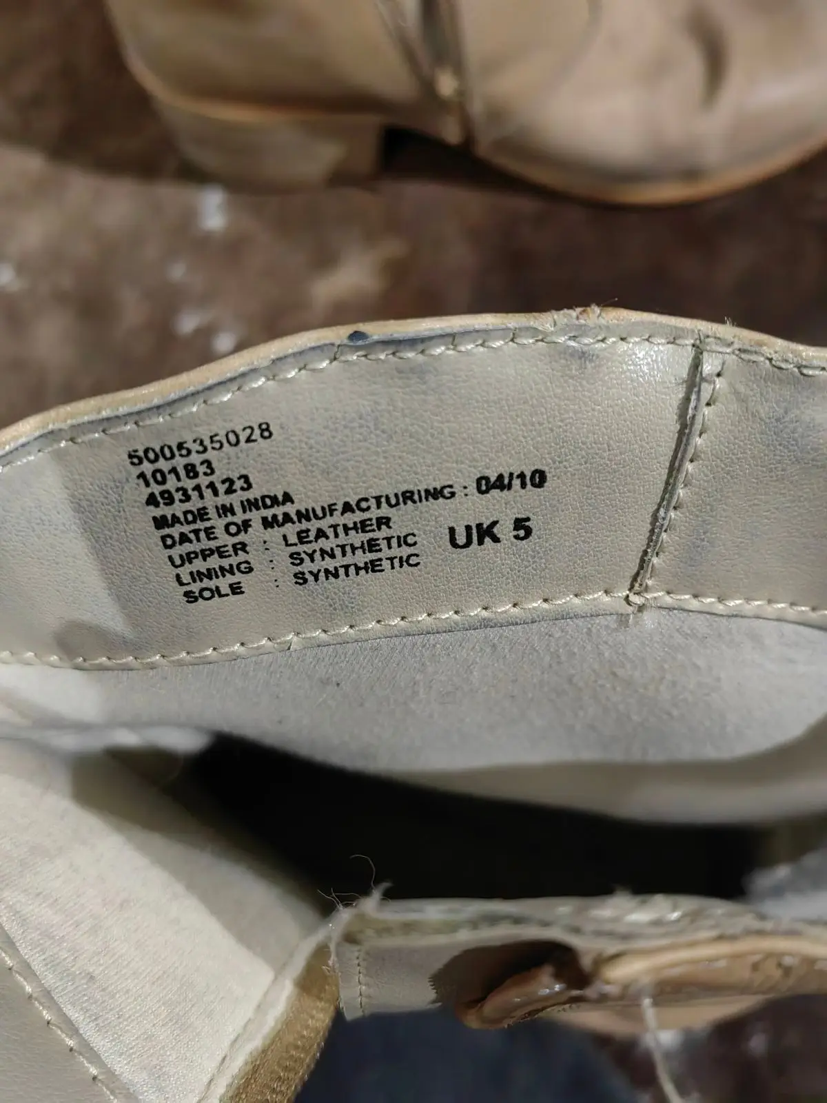 Woolworths Beige Ankle Boots Size 5