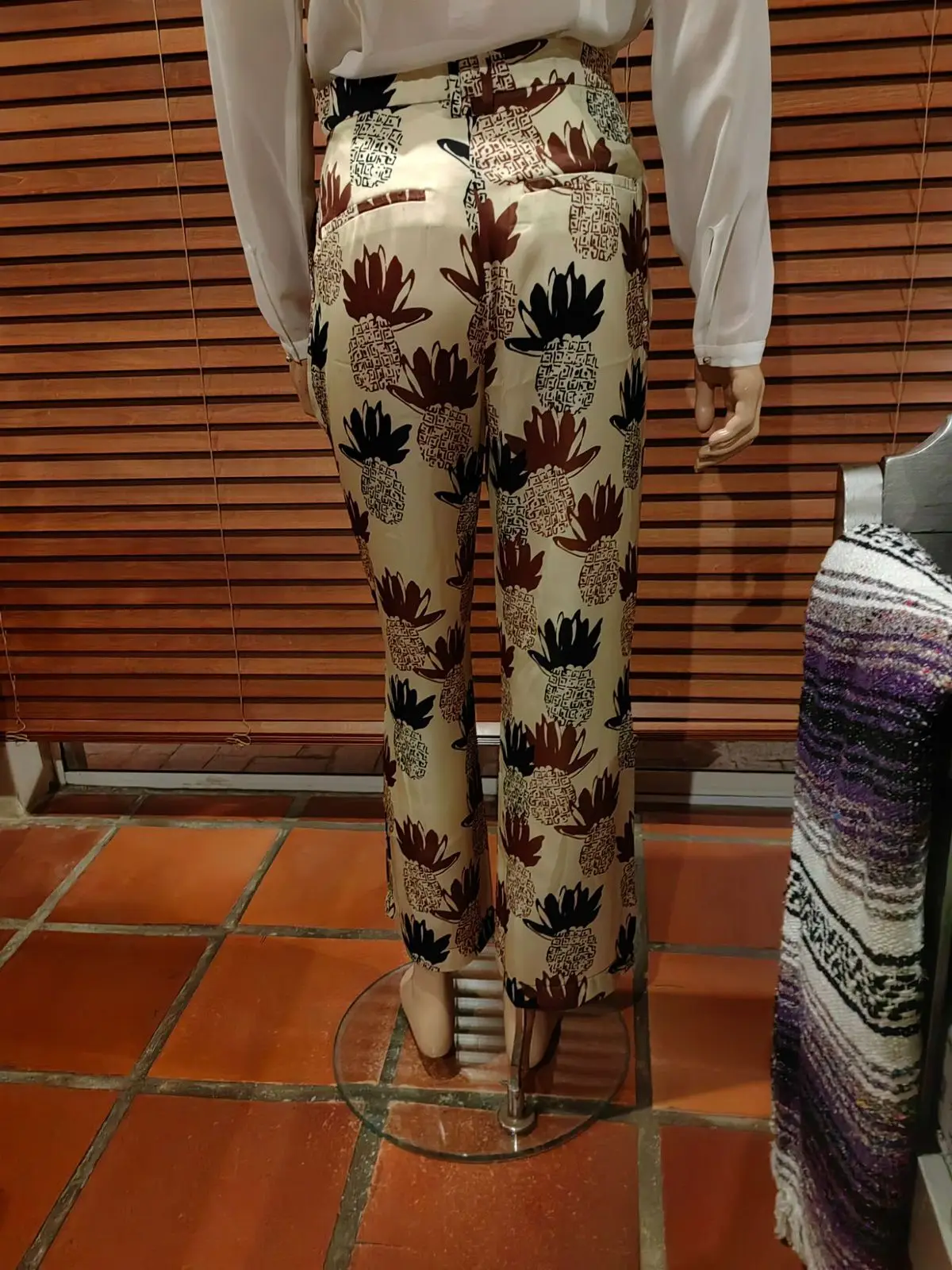 Zara Floral Patterned Trousers