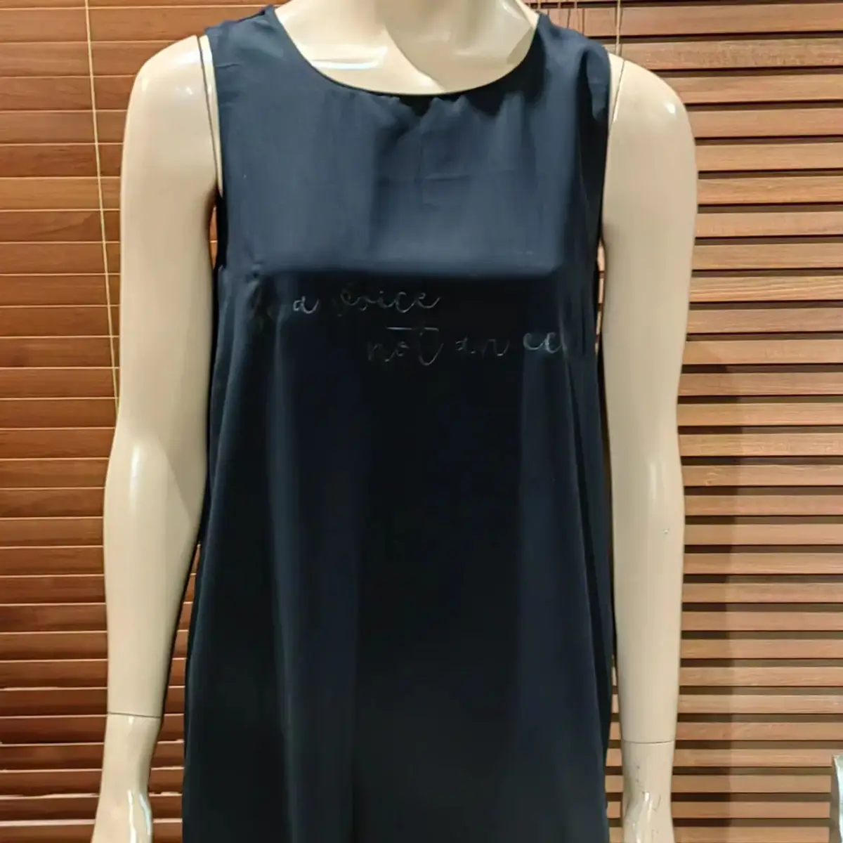 Woolworths Navy Sleeveless Top