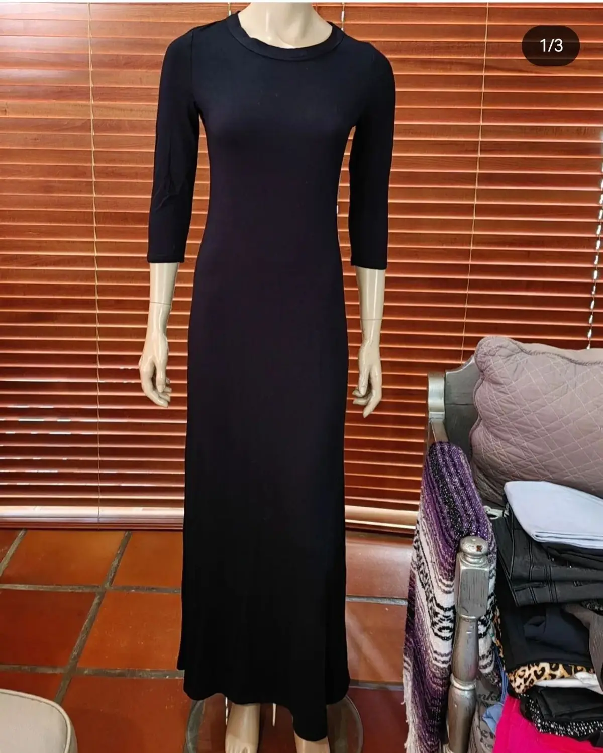Truworths Truworths Black Long Sleeve Dress