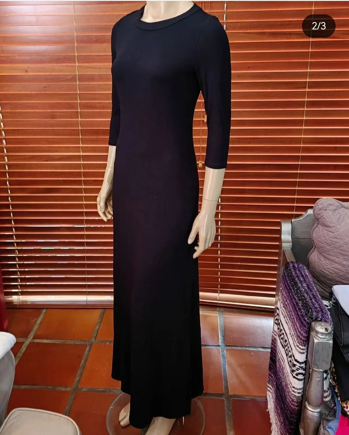 Truworths Black Long Sleeve Dress