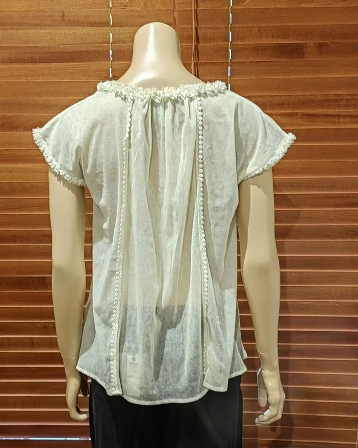 Mango Light Beige Top