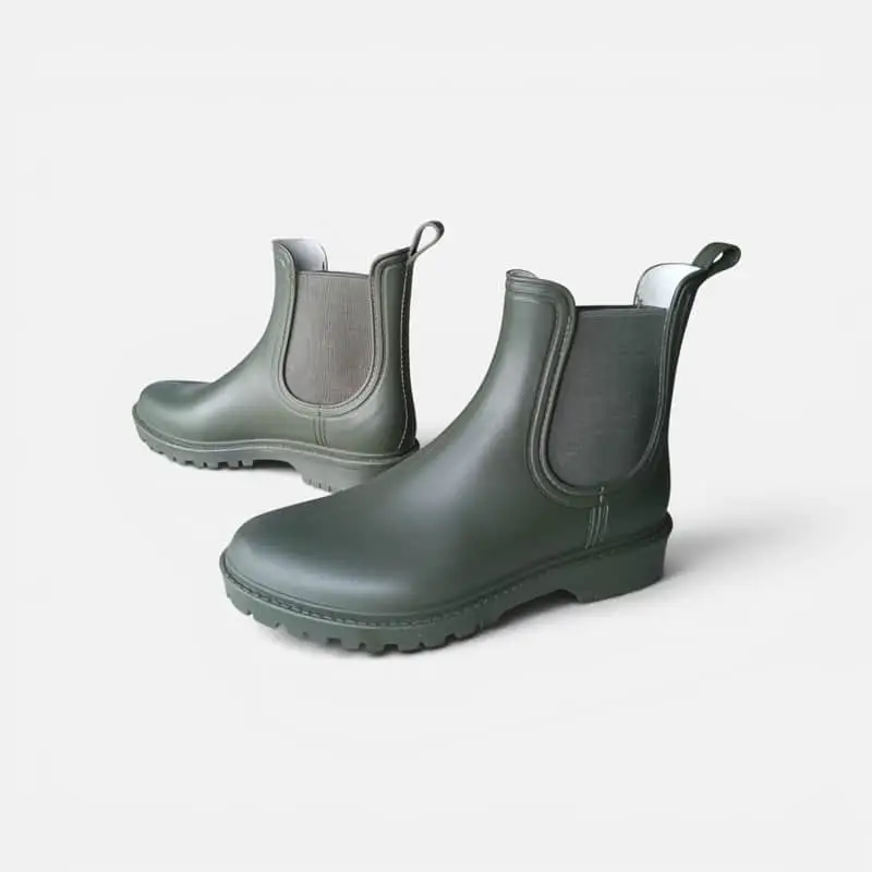 Other Green Chelsea Boots