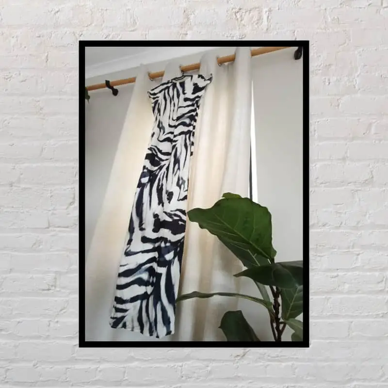Black and White (Zebra) dress