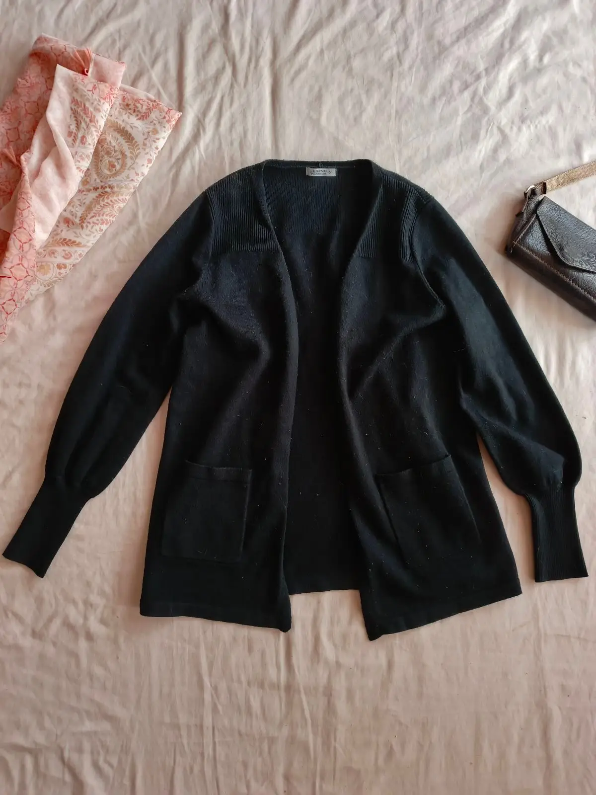Generic Black Cardigan