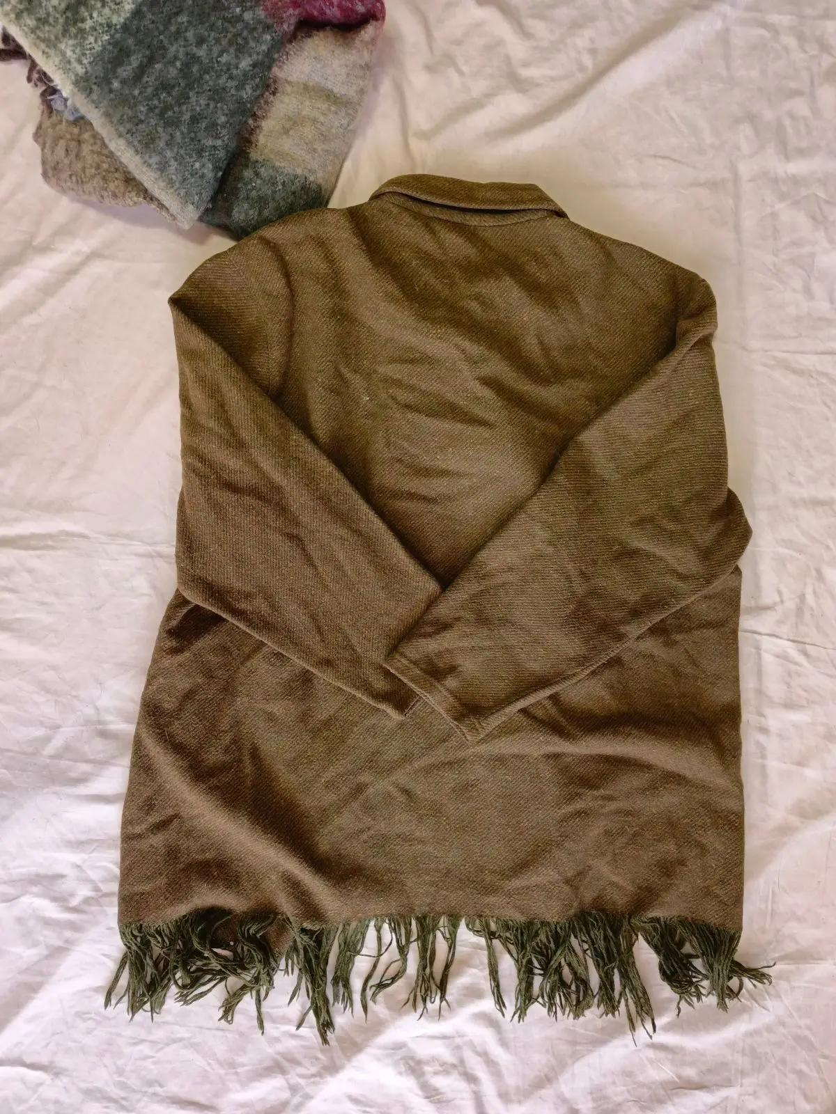 Truworths Brown Cardigan with Fringe