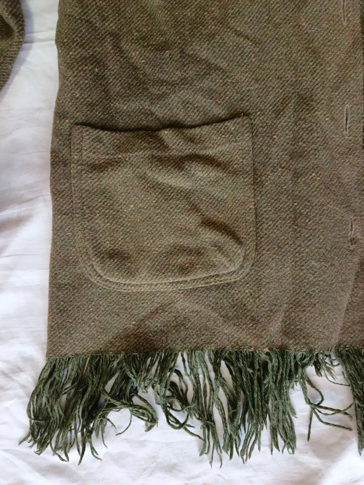 Truworths Brown Cardigan with Fringe