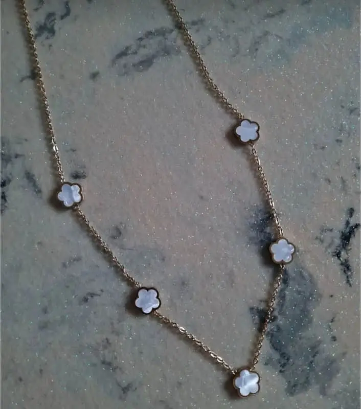 5 Pendant Clover Necklace