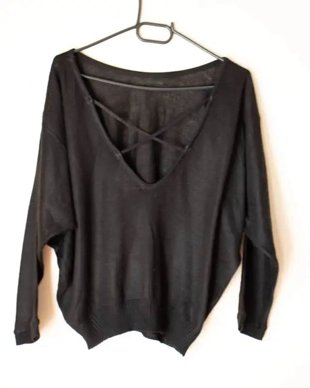 & Other Stories Vintage Criss cross jersey