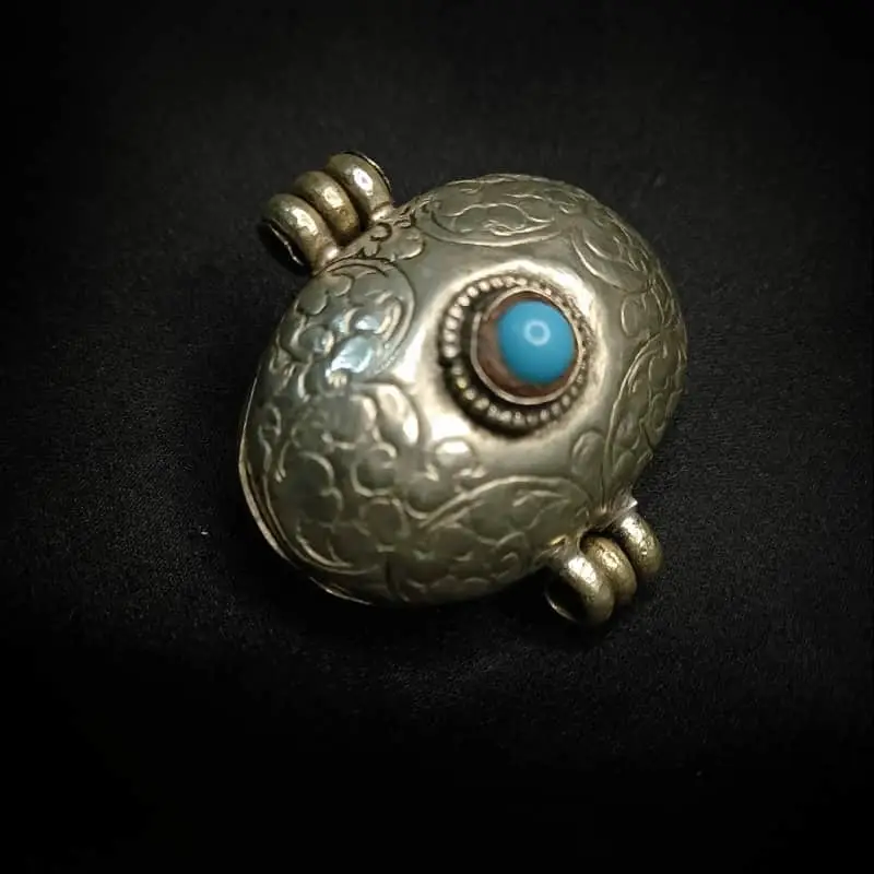 Vintage Tibetan Gau Prayer Box