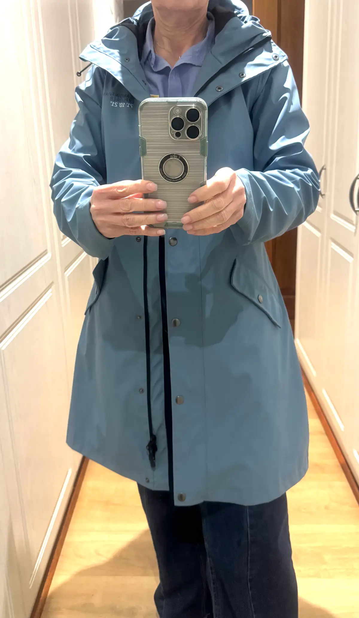 All weather rain jacket