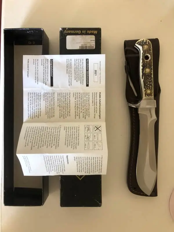 Puma Puma White Hunter Knife