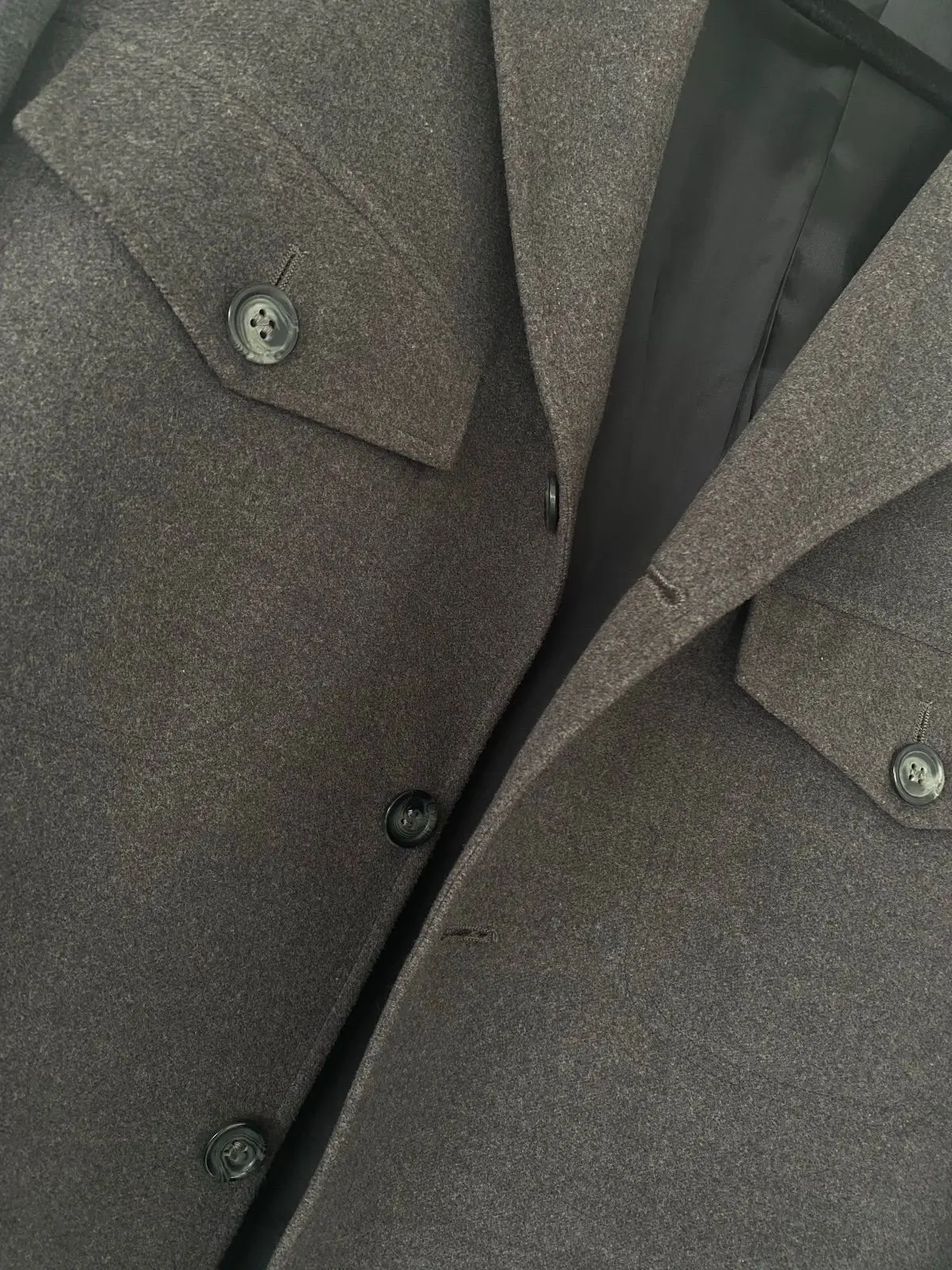 Cignal Charcoal Button-Up Jacket