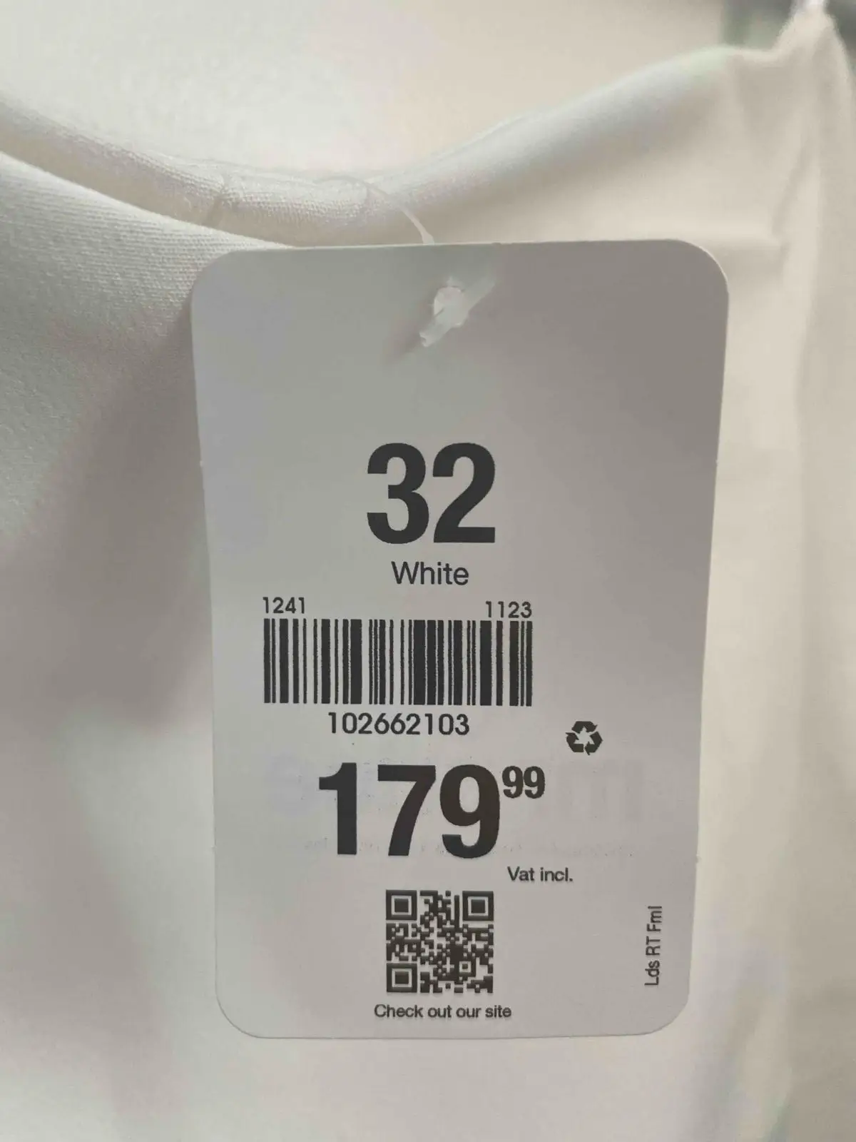 Mr Price White Wrap Skort