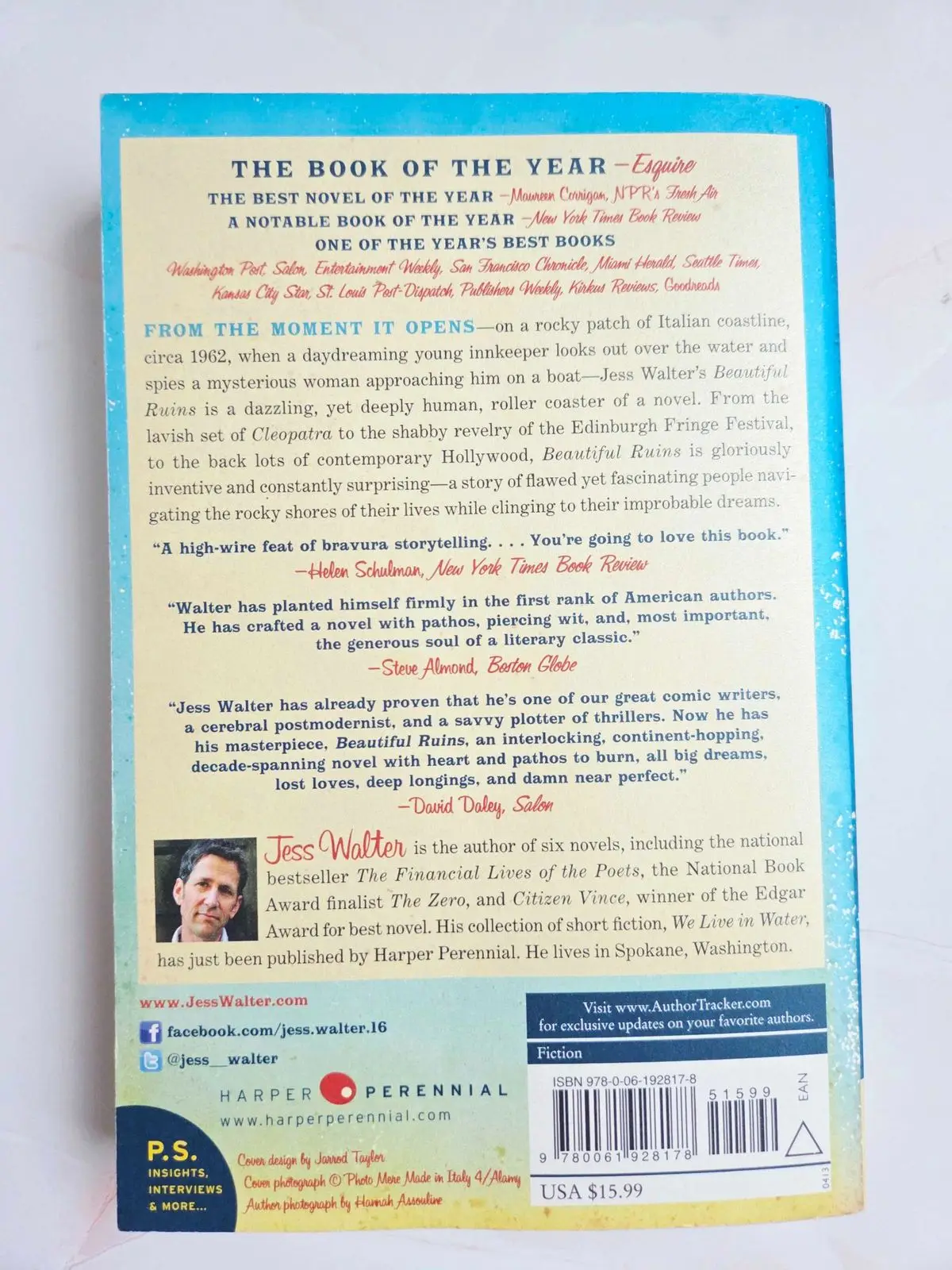 Beautiful Ruins by Jess Walter Paperback