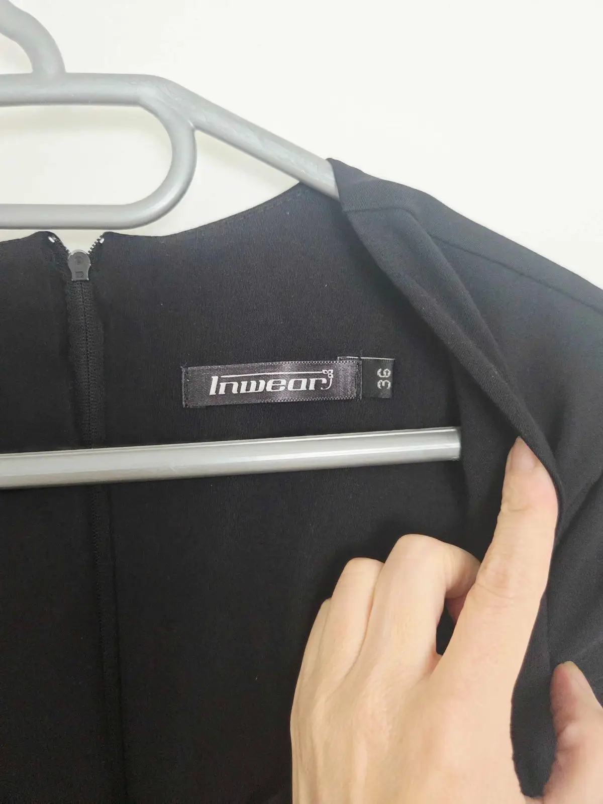 Inwear Black Short Sleeve Dress