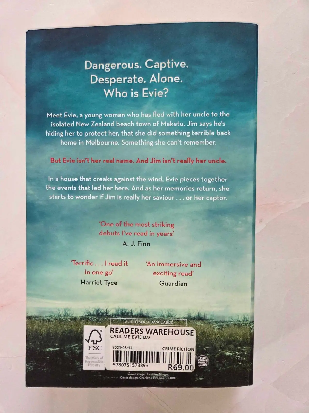Call Me Evie by J.P. Pomare Paperback