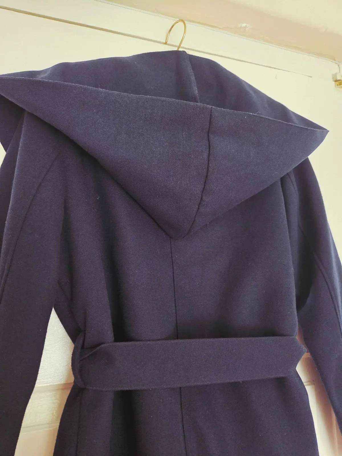 Woolworths Navy Belted Wrap Coat