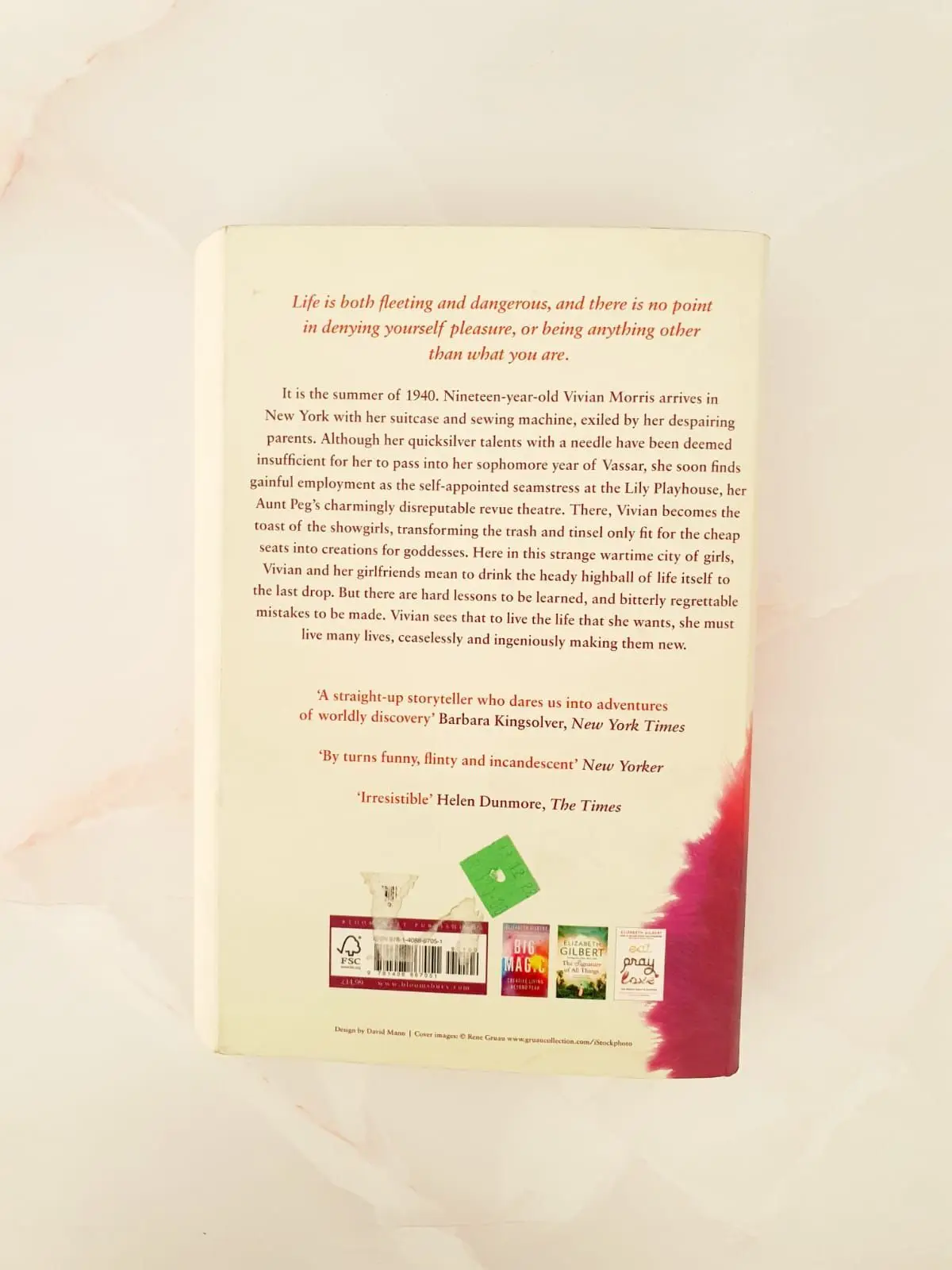 City of Girls by Elizabeth Gilbert Paperback