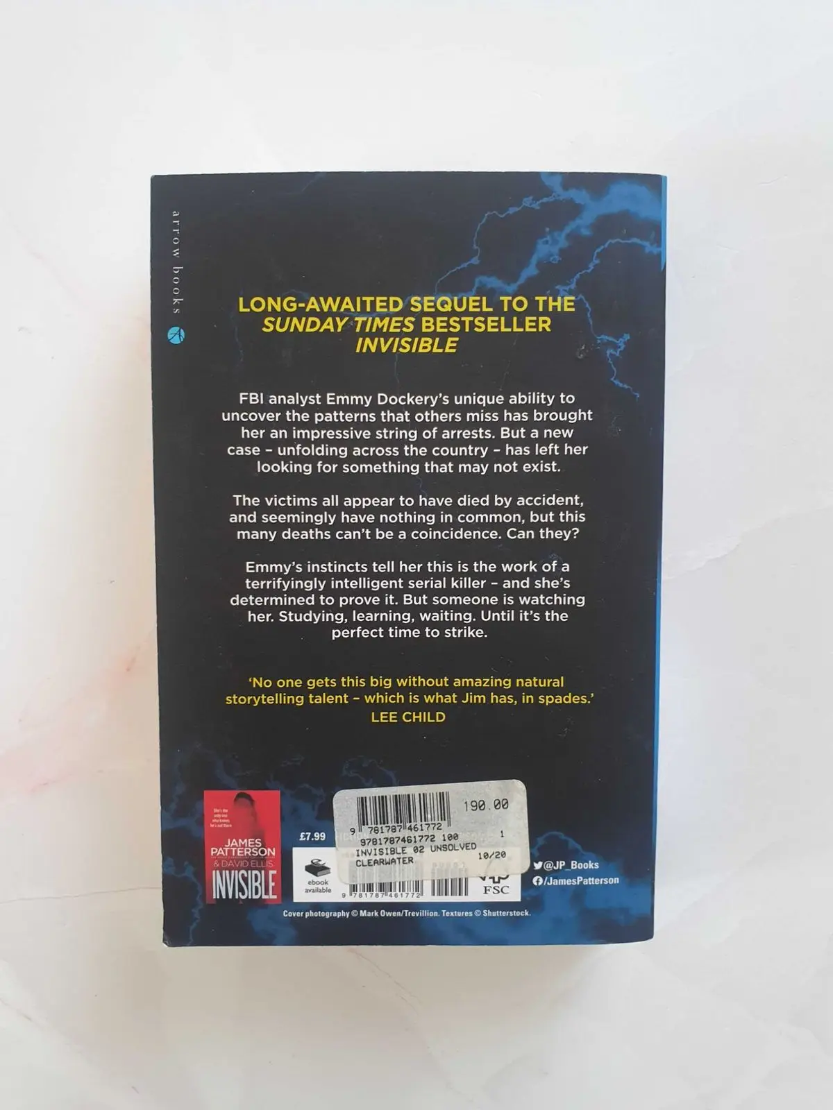Unsolved by James Patterson & David Ellis Paperback