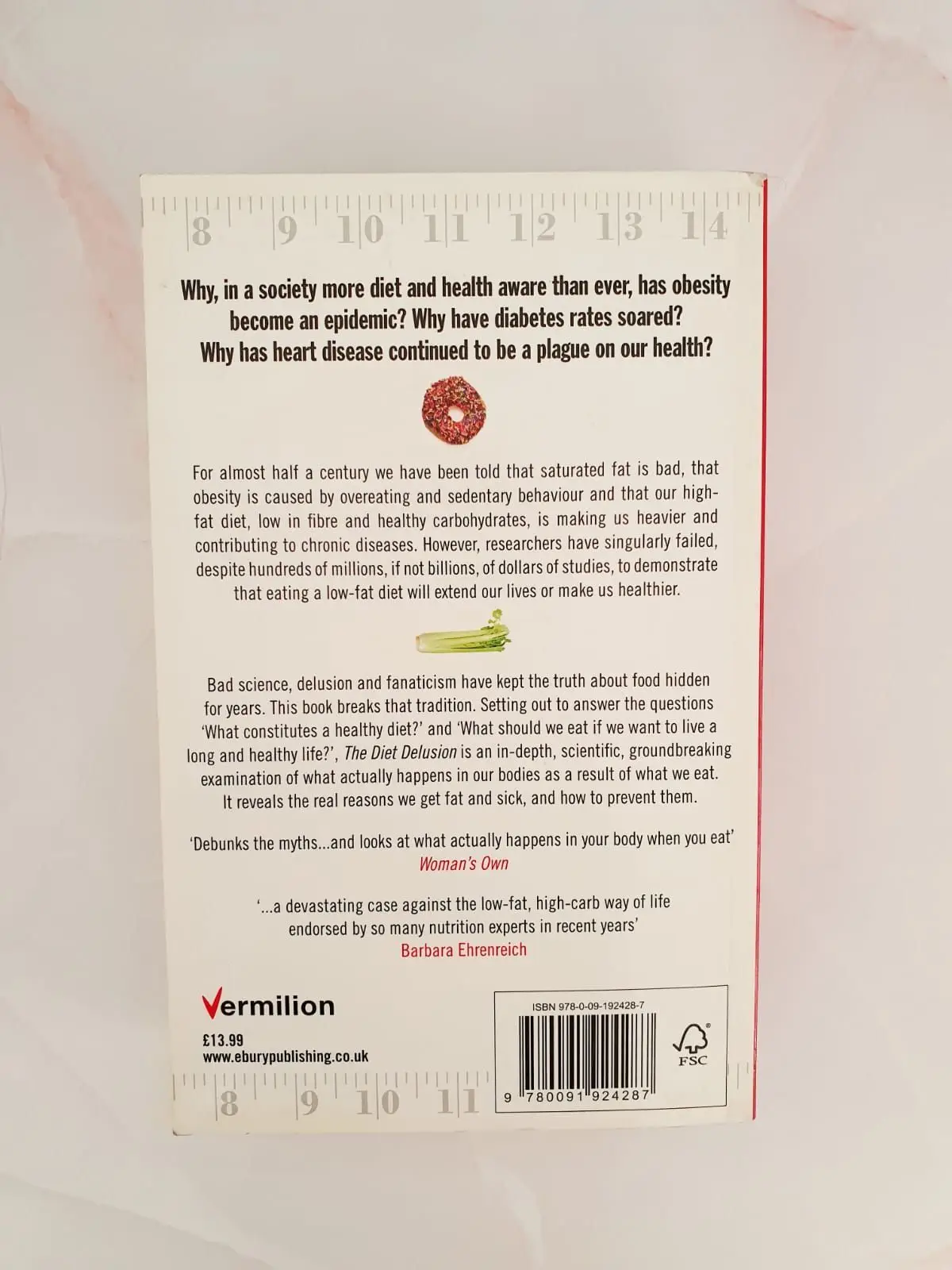 The Diet Delusion by Gary Taubes Paperback