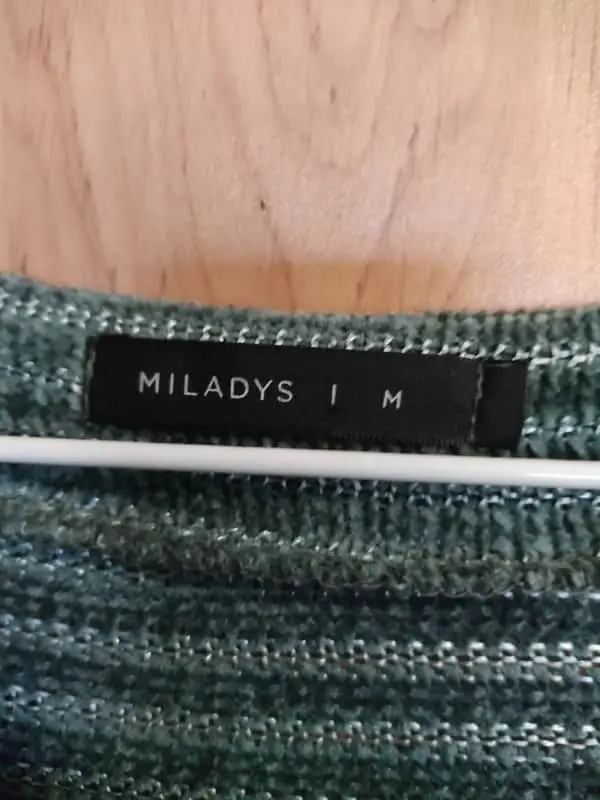 Miladys soft green jersey