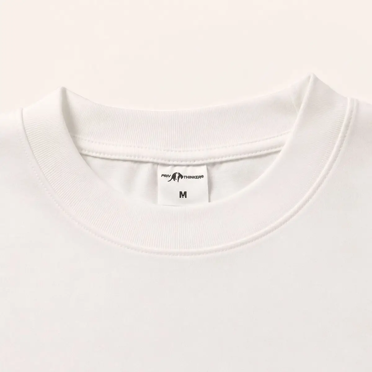 Privy Thinker Privy Thinker White Crewneck Tee