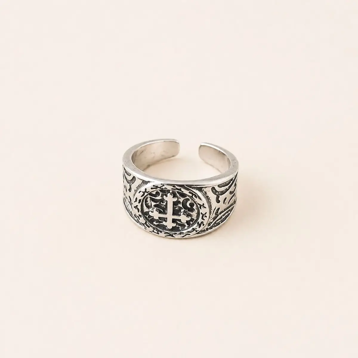 Minimalist Silver Signet Ring