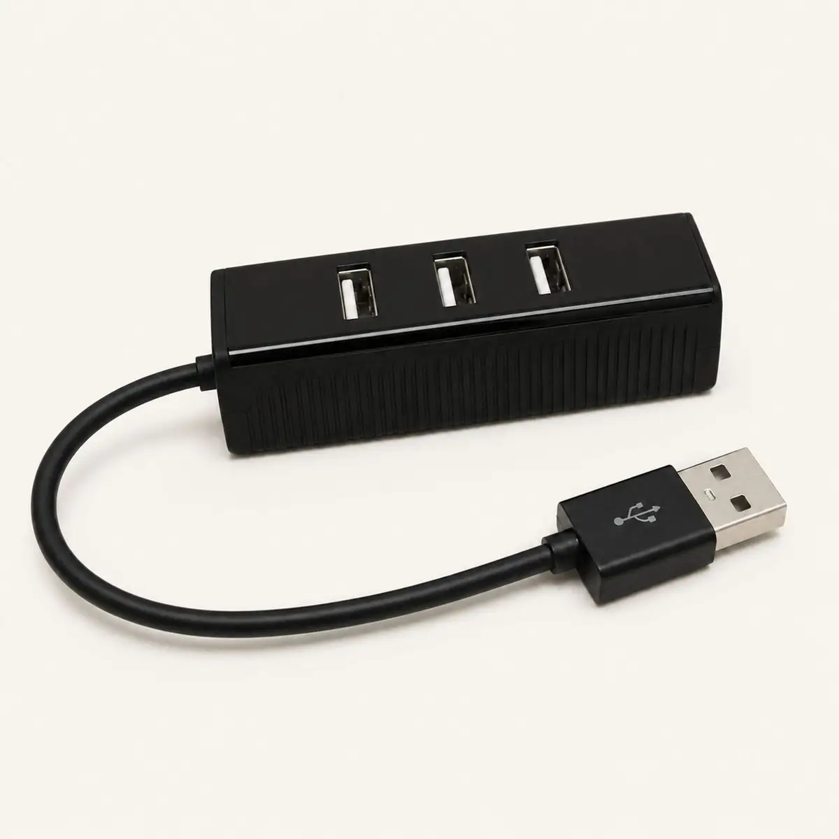 Generic 3-Port USB Hub Black