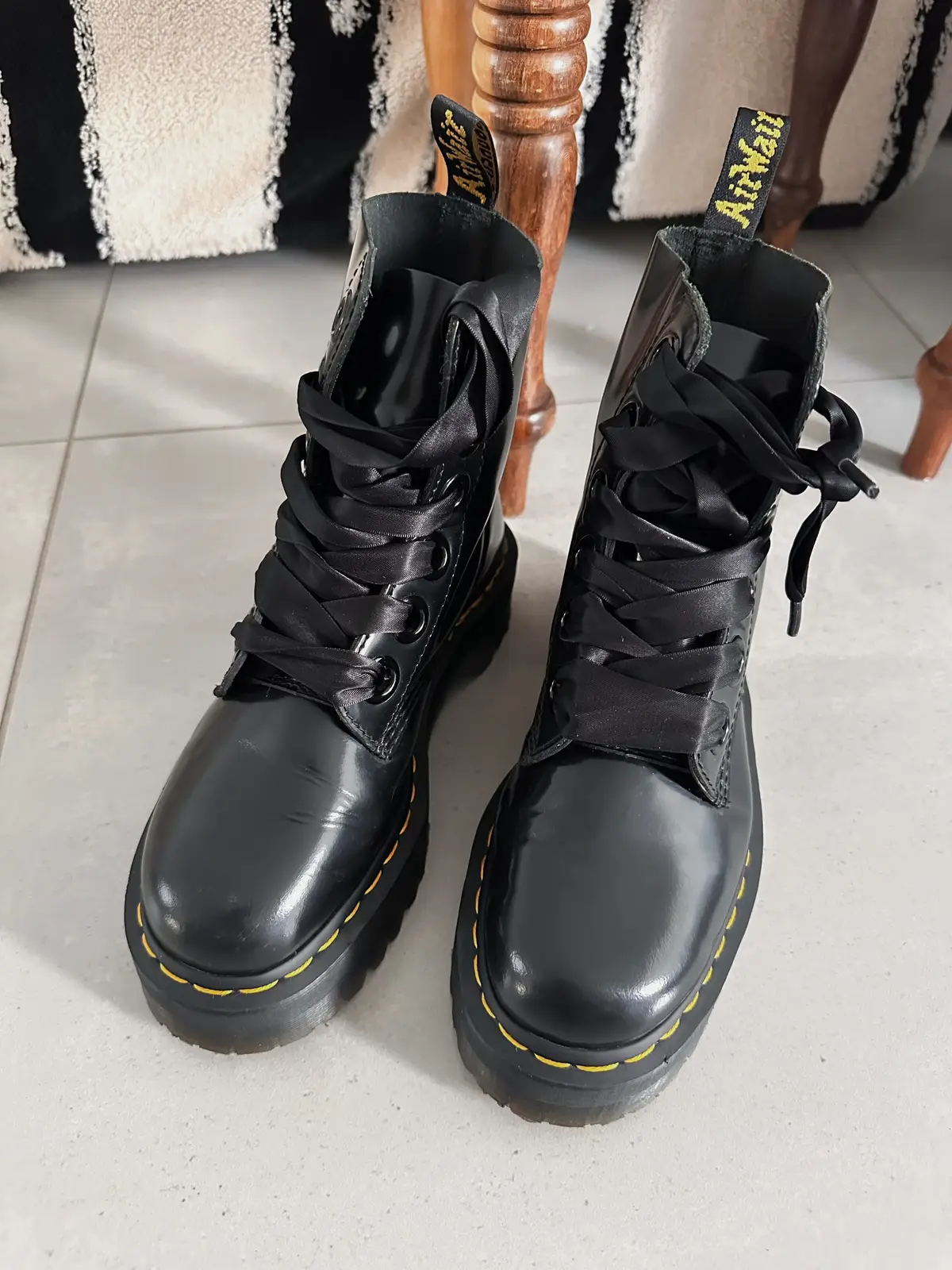 Dr Martens Molly platform boots size 5