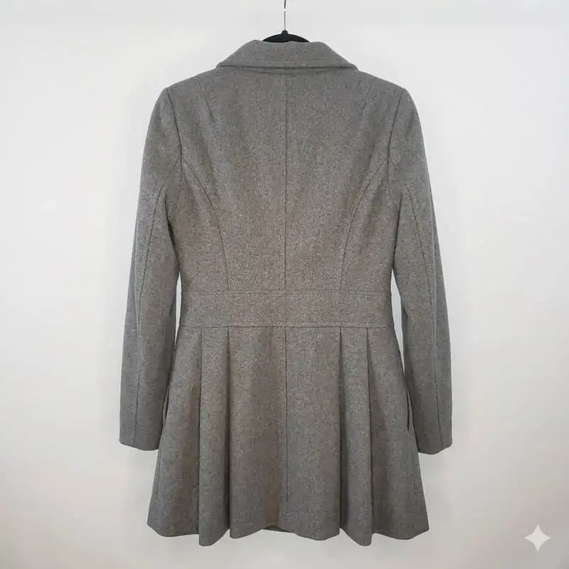 ONLY Edge Collection Grey Double-Breasted Coat