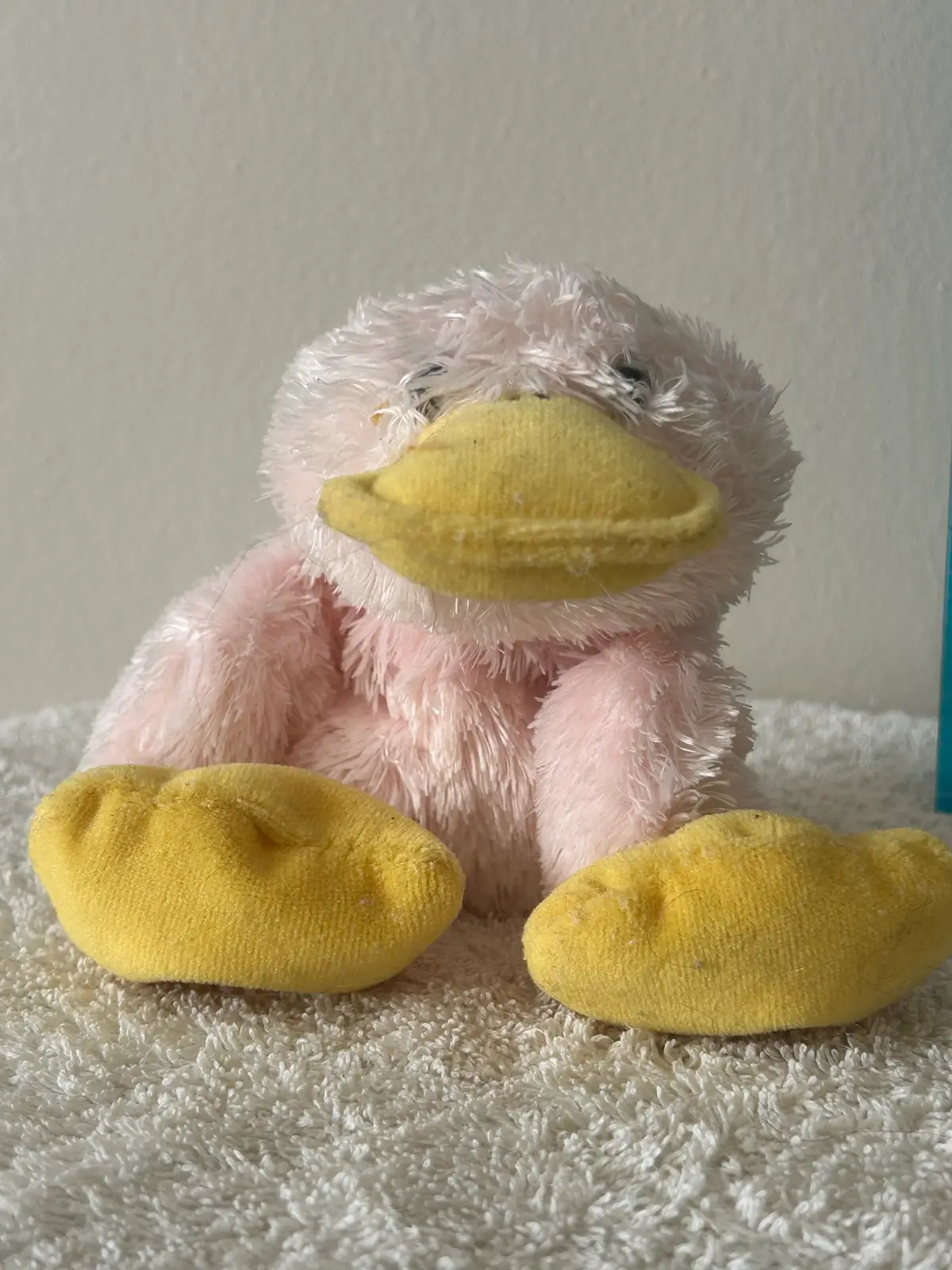 Pink Plush Duck Soft Toy