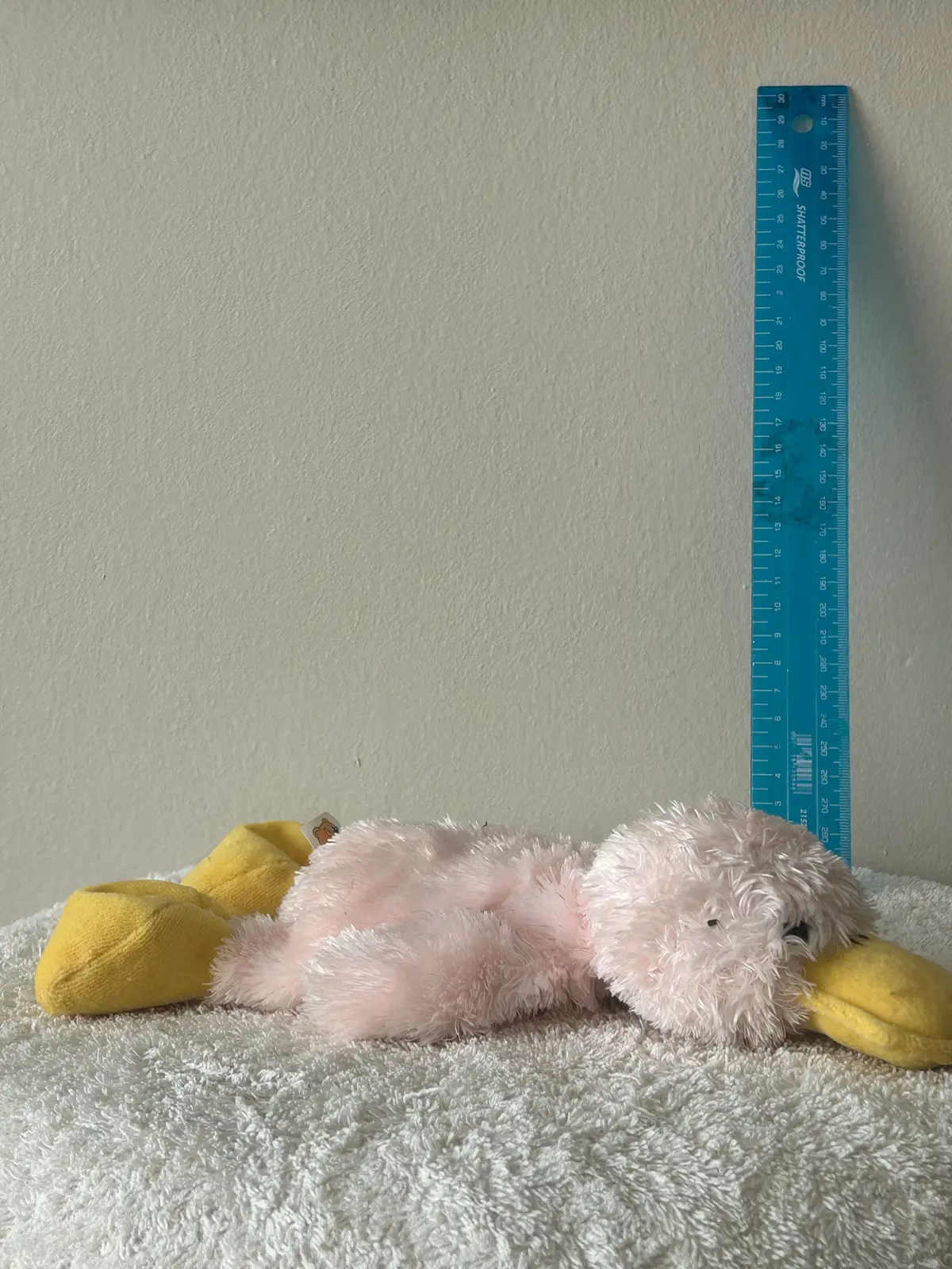Pink Plush Duck Soft Toy