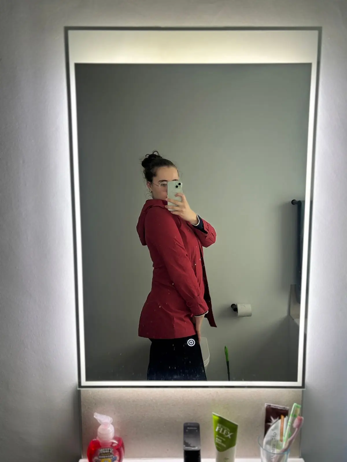 Woolworths Red Mid-Length Coat