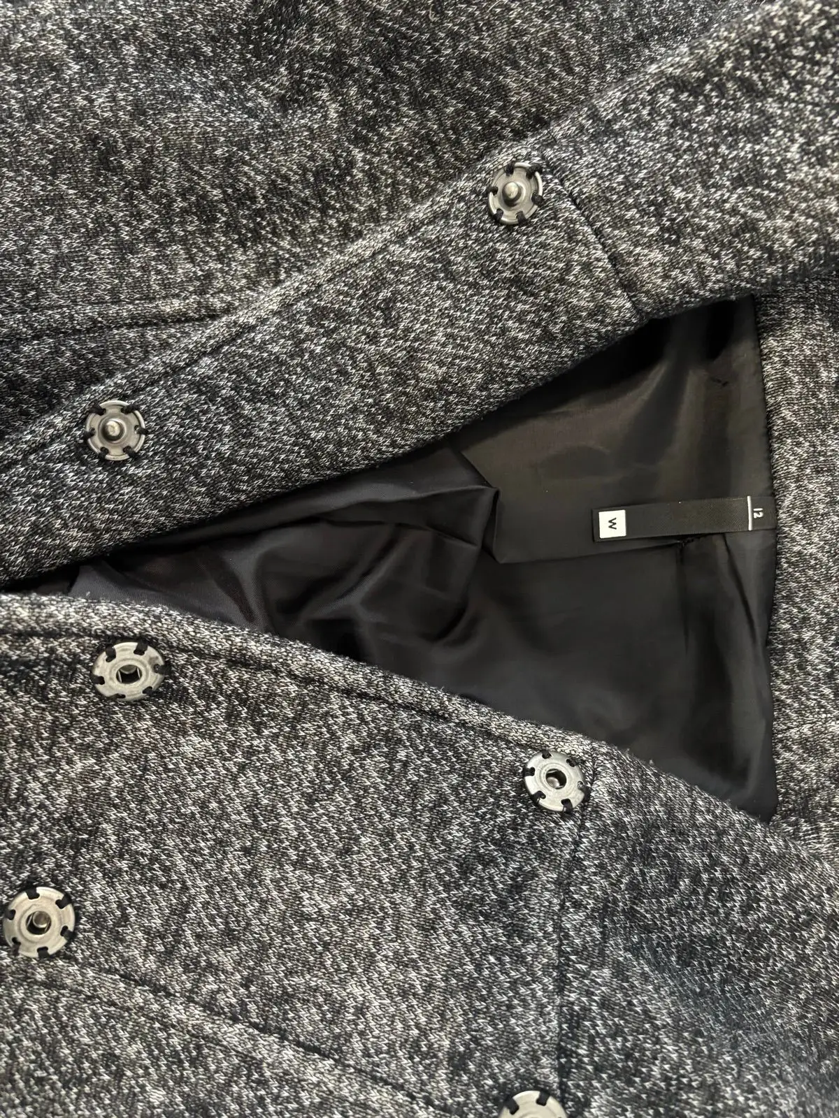 Woolworths Grey Textured Hooded Coat