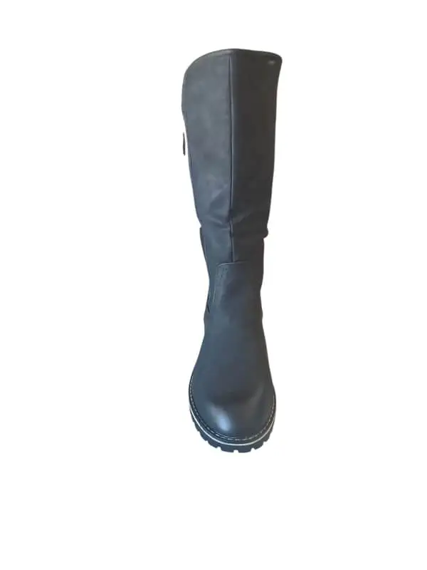 Furlined boots (black)