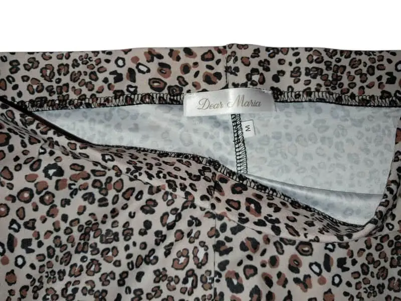 Leopard Print Activewear Leggings