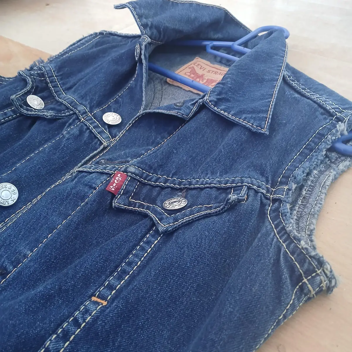Levi's Sleeveless Denim Vest