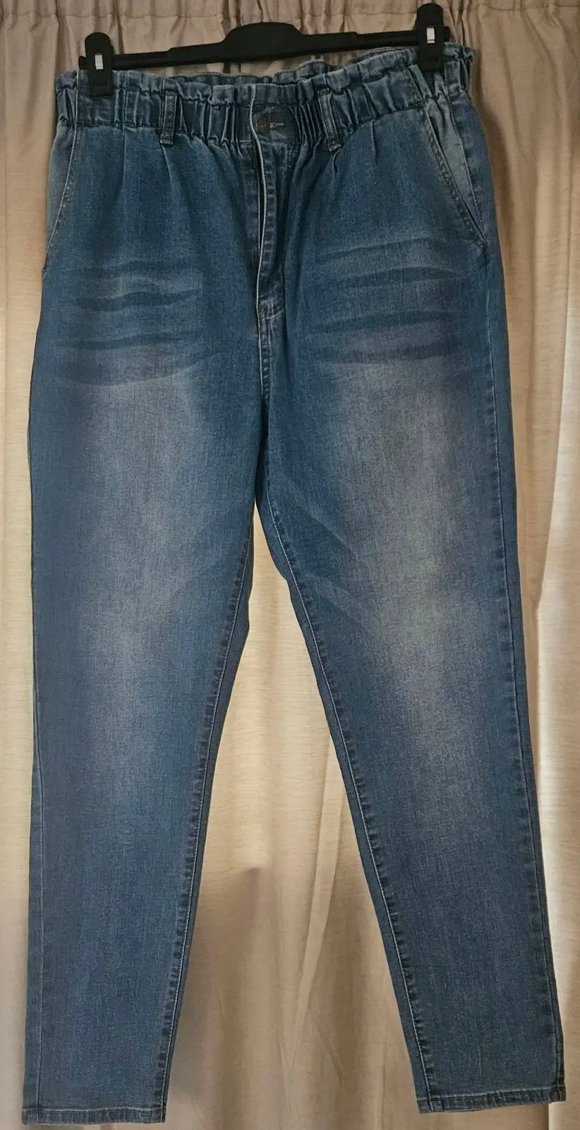 Foschini Blue Paperbag Waist Denim Jeans