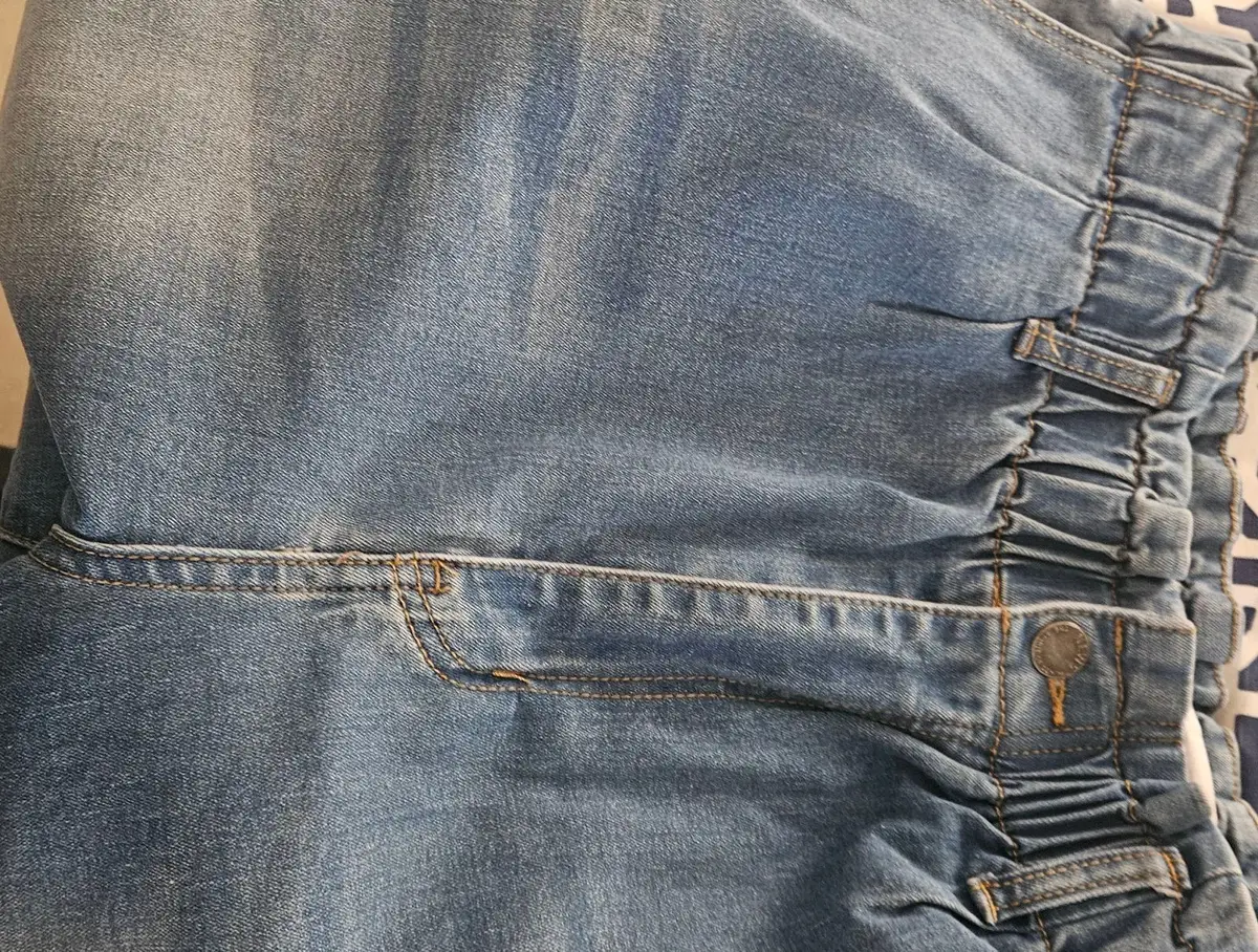 Foschini Blue Paperbag Waist Denim Jeans