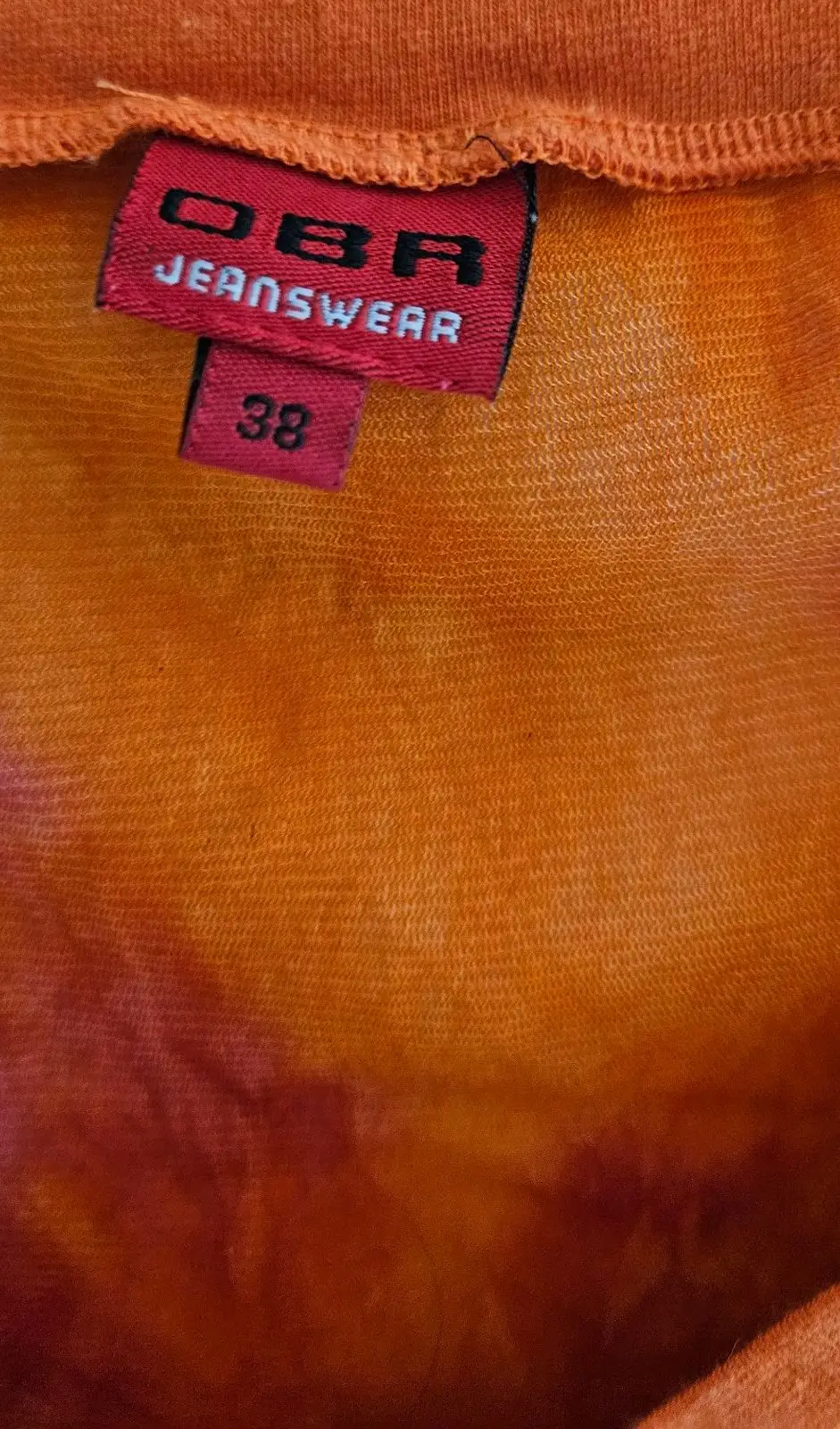 OBR Jeanswear Tie-Dye V-Neck Top